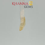 Load image into Gallery viewer, 3.14/CT Natural Yellow sapphire with Govt Lab Certificate-120536