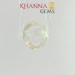 Load image into Gallery viewer, 5.87/CT Natural Yellow Sapphire With Govt Lab Certificate-12313D49910