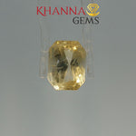 Load image into Gallery viewer, 9.15/CT Natural Yellow Sapphire With Govt Lab Certificate-128053