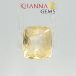 Load image into Gallery viewer, 8.66/CT Natural Yellow Sapphire with Govt Lab Certificate-128110