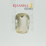 Load image into Gallery viewer, 4.06/CT Natural Yellow Sapphire With Govt Lab Certificate-12927D53213