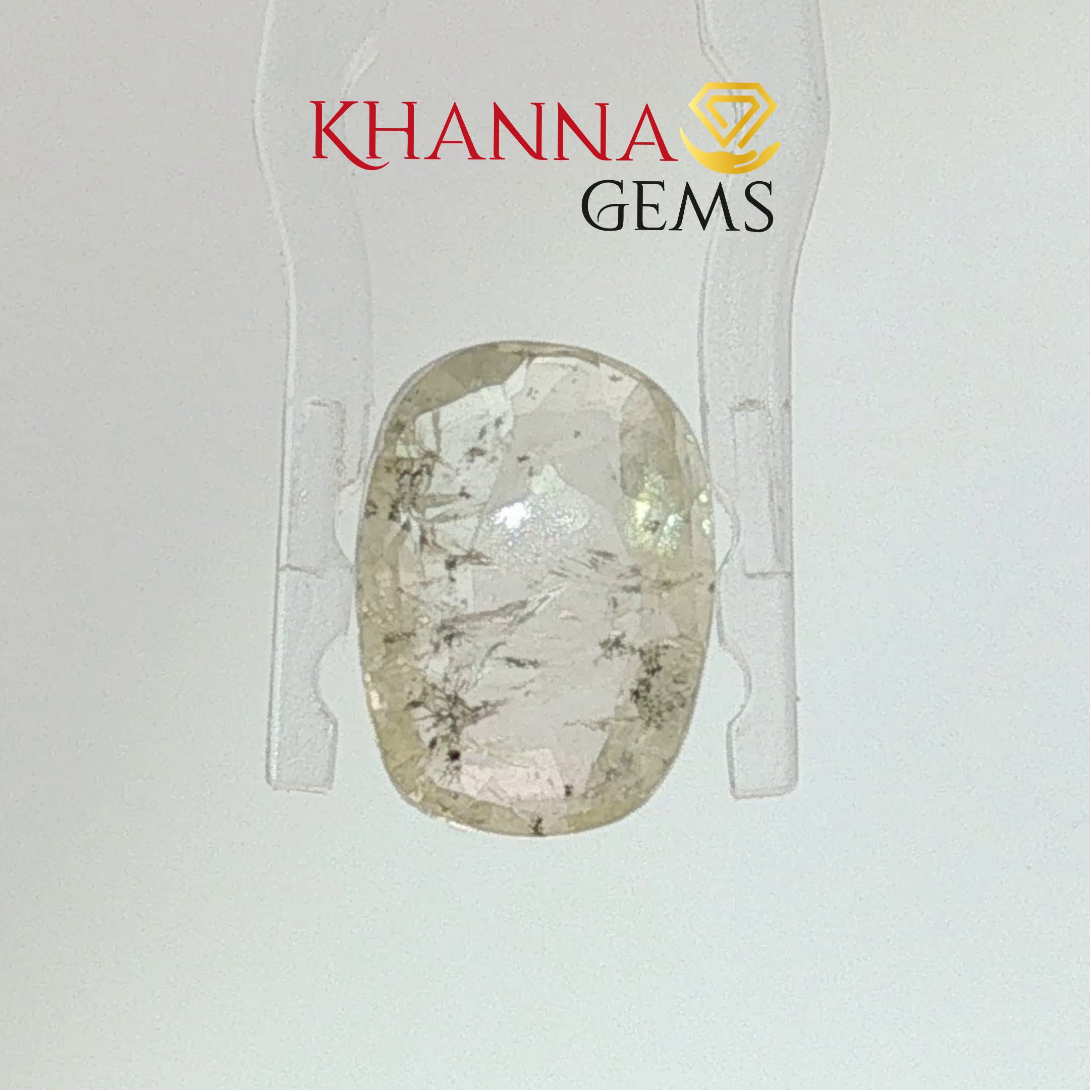 4.62/CT Natural Yellow Sapphire With Govt Lab Certificate-13108D53947