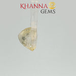 Load image into Gallery viewer, 4.93/CT Natural Yellow Sapphire with Govt Lab Certificate-1577D3732