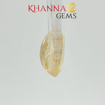 Load image into Gallery viewer, 6.67/CT Natural Yellow Sapphire With Govt Lab Certificate-3465D12039