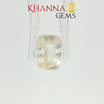 Load image into Gallery viewer, 3.61/CT Natural Yellow Sapphire with Govt Lab Certificate-7332D28758