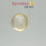 Load image into Gallery viewer, 6.73/CT Natural Yellow Sapphire With Govt Lab Certificate - 8039D32149