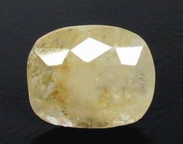 3.15/CT Natural Yellow Sapphire With Govt Lab Certificate (4551)