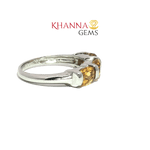 Load image into Gallery viewer, 4.00/GM YELLOW TOPAZ RING Earrings - G0246