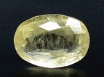 Load image into Gallery viewer, 3.16/CT Natural Yellow Sapphire With Govt Lab Certificate (12210)