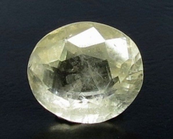 3.07/CT Natural Yellow Sapphire With Govt Lab Certificate (12210)