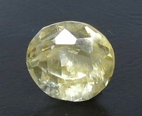 2.74/CT Natural Yellow Sapphire With Govt Lab Certificate (23310)