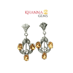 Load image into Gallery viewer, 8.30/GM Royal Zircon - Citrine Earrings - G0032