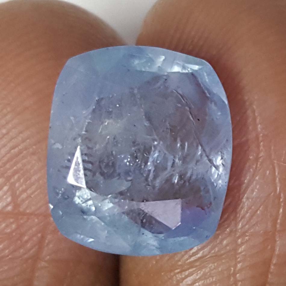 8.33/CT Natural Blue Sapphire with Govt Lab Certificate-BLUSA9T