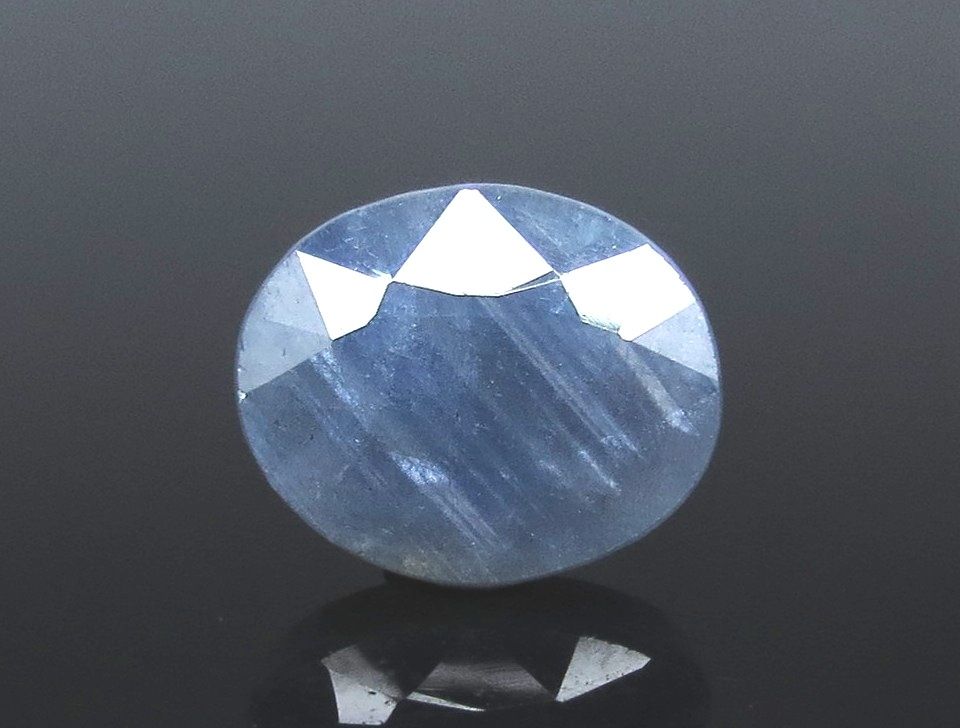 7.43 Ratti Natural Blue Sapphire With Govt Lab Certified-(1221)