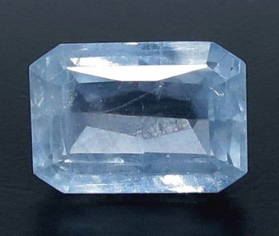 6.62/CT Natural Blue Sapphire with Govt Lab Certificate-BLUSA9U