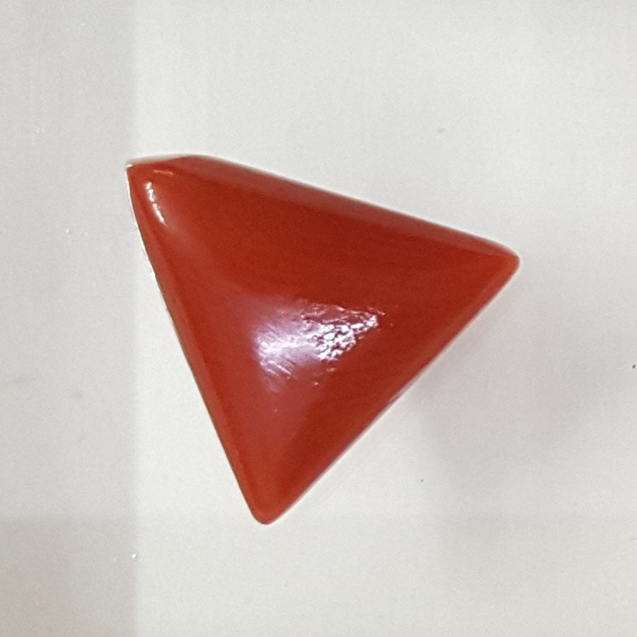 3.40 Carat Italian Triangular Red Coral-826554