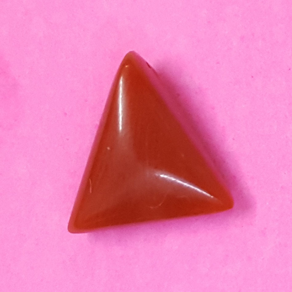 3.35/CT Italian Triangular Red Coral-(1054)