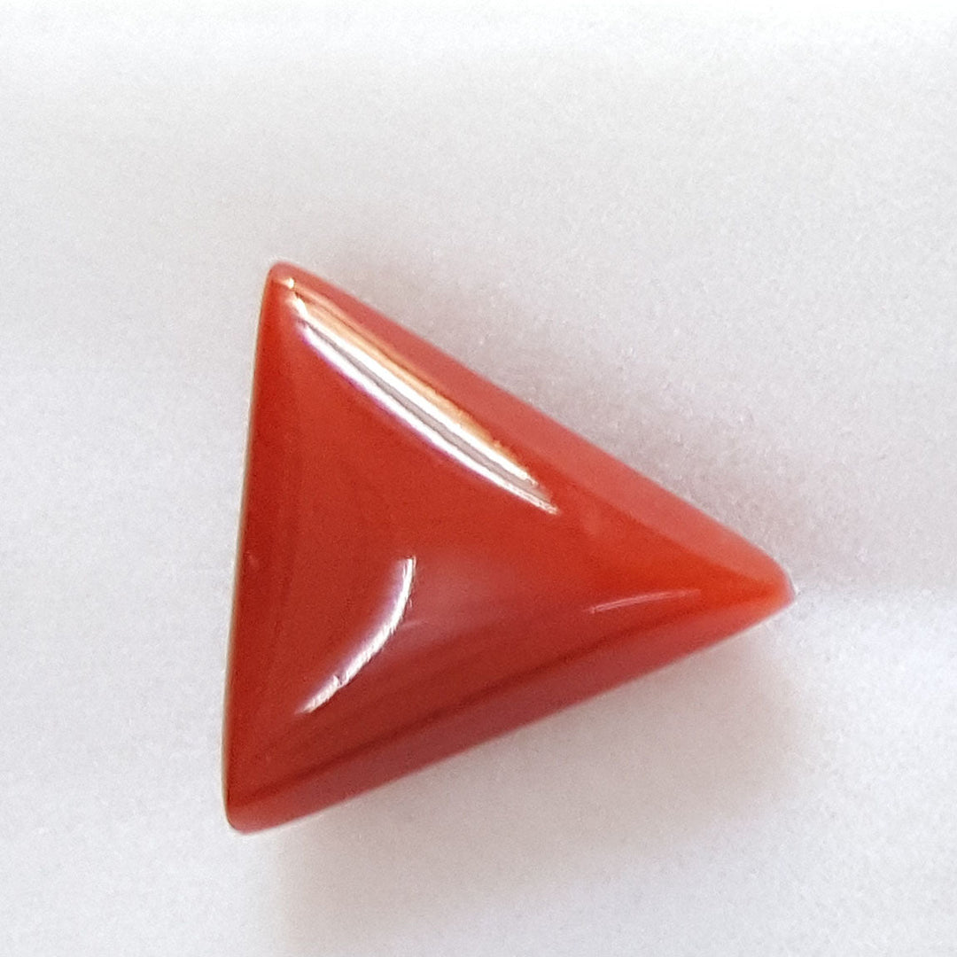 4.55/CT Natural Triangular Red Coral-1054