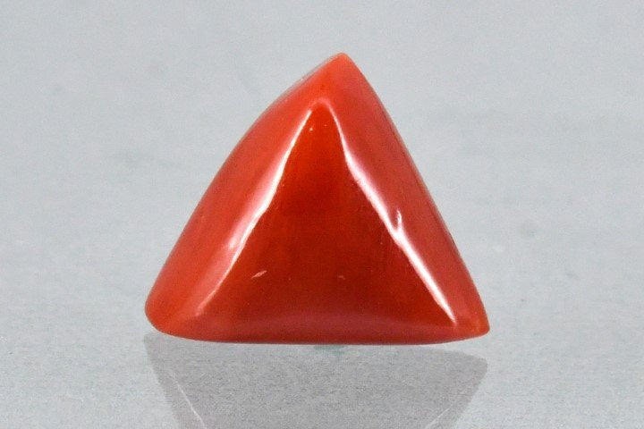 7.14/CT Natural Triangular Red Coral-2150