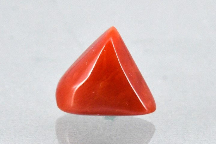 6.91/CT Natural Triangular Red Coral-2150