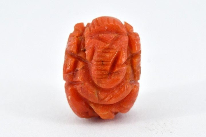 15.39/CT Natural Italian Coral Ganesha-4500
