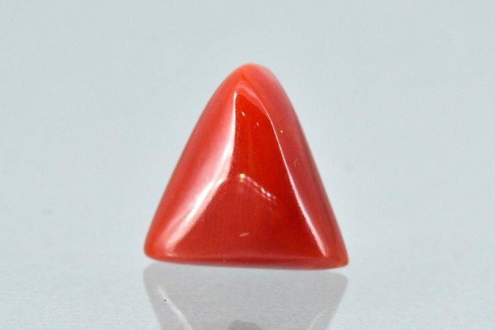 6.75/CT Natural Triangular Red Coral-1800