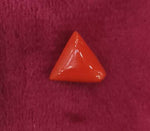 Load image into Gallery viewer, 5.08/CT Natural Triangular Red Coral-1054