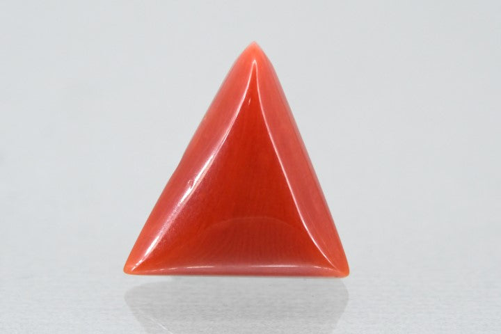 6.34/Carat Natural Triangular Red Coral (1800)