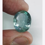 Load image into Gallery viewer, 3.07 Ratti Natural Panna Stone with Govt. Lab Certificate (8991)