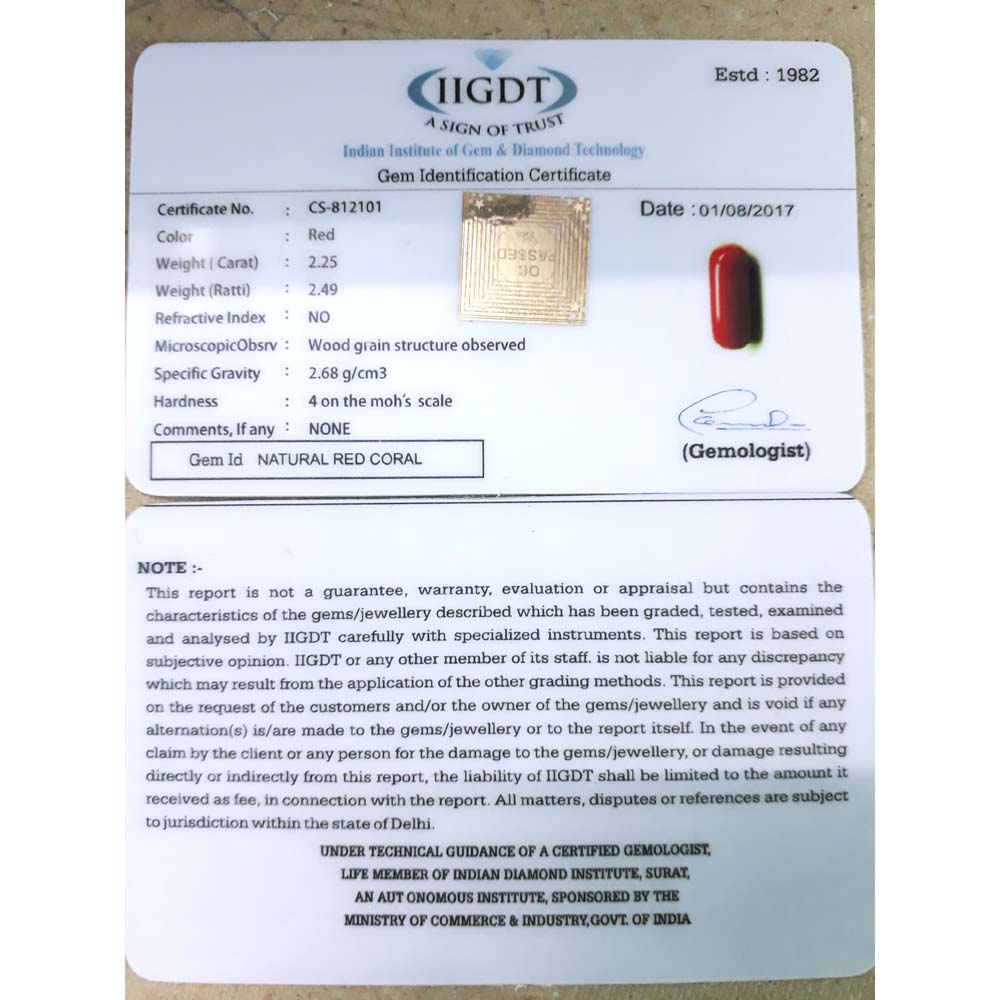 2.25/CT Natural Italian Moonga Gemstone of Premium Quality