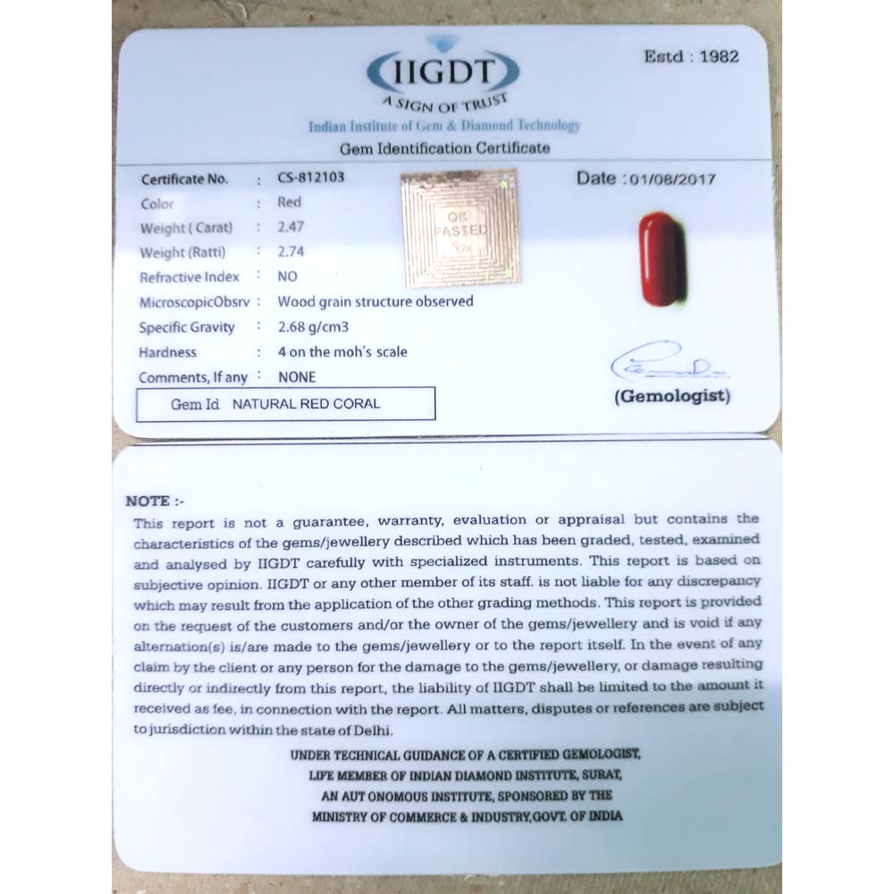 2.47/CT Natural Italian Moonga-812103