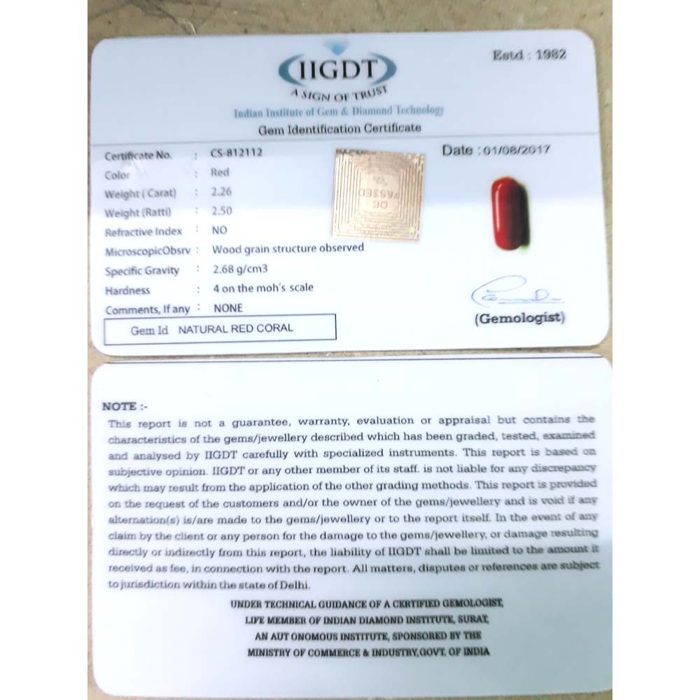 2.26/CT Natural Italian Moonga