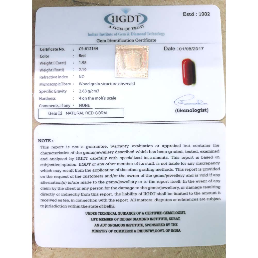 1.98/CT Natural Italian Moonga
