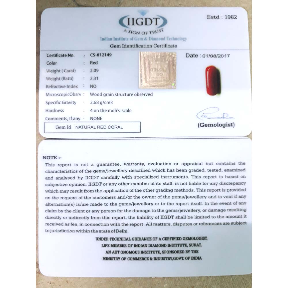 2.09/CT Natural Italian Moonga