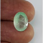 Load image into Gallery viewer, 3.41 Ratti NATURAL Colombian Panna Stone with Govt Lab Certificate (12210)