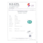 Load image into Gallery viewer, 4.58/CT Natural Panna Stone with Govt. Lab Certificate (16650)