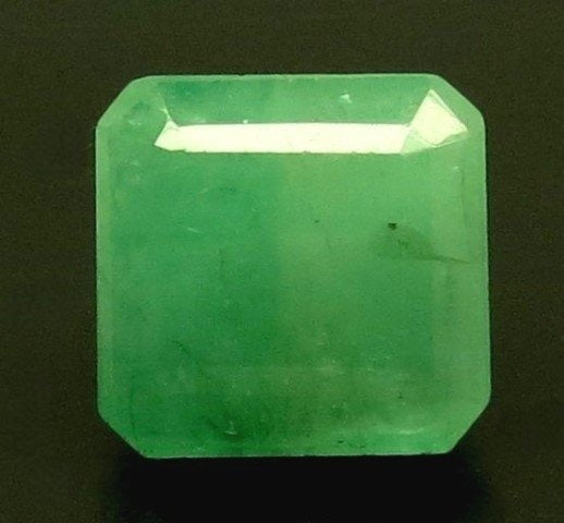 5.45/CT Natural Panna Stone with Govt. Lab Certificate-5852D22257