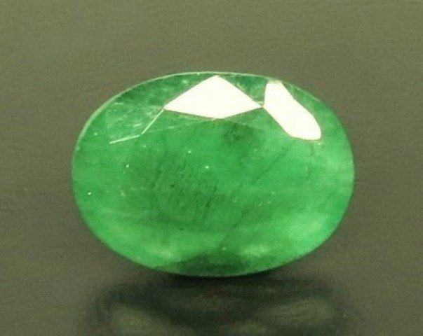 7.61/CT Natural Panna Stone with Govt. Lab Certificate-8991