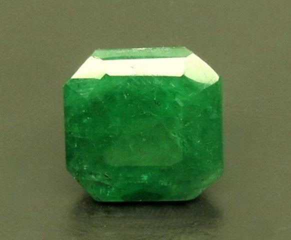 8.42/CT Natural Panna Stone with Govt. Lab Certificate-12210