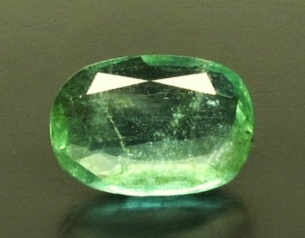 9.45/CT Natural Panna Stone with Govt. Lab Certificate-23310