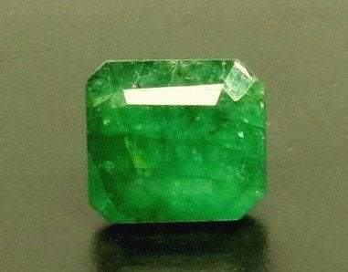 3.11/CT Natural Panna Stone with Govt. Lab Certificate-16650