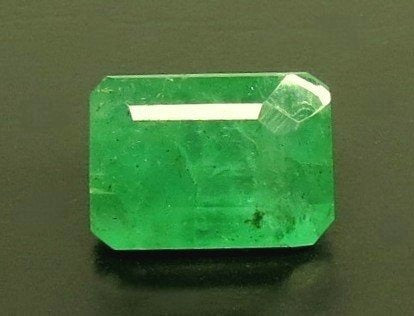 3.92/CT Natural Panna Stone with Govt. Lab Certificate-6771