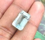 Load image into Gallery viewer, 8.77/CT Natural Aquamarine with Govt Lab Certificate-5661