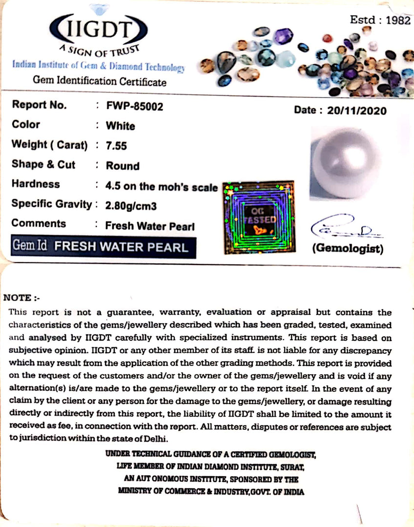 8.38 Ratti Fresh Water Pearl (277)