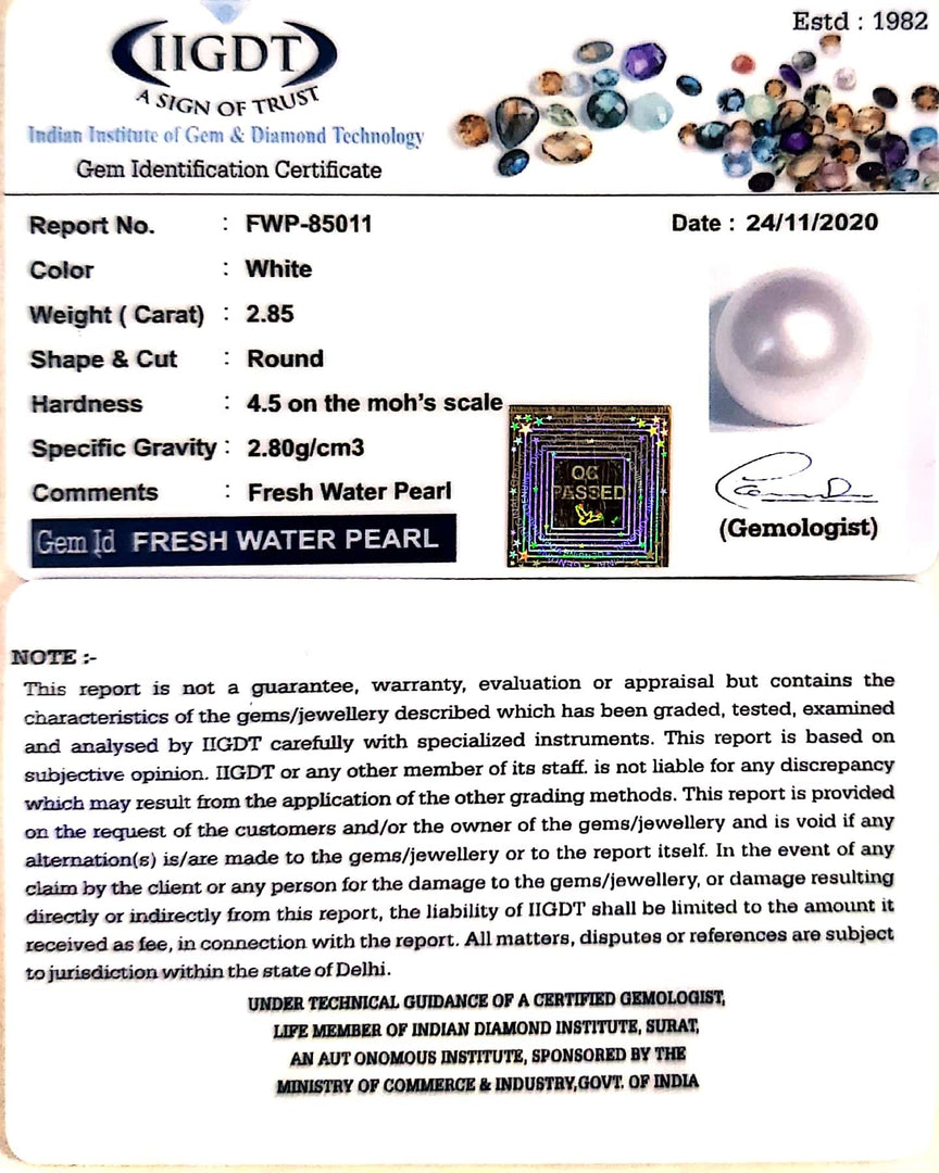 3.16 Ratti Fresh Water Pearl (277)