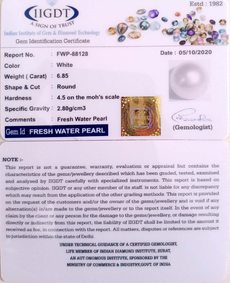 7.60 Ratti Fresh Water Pearl (277)