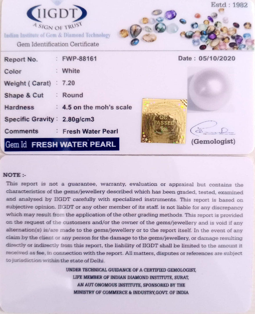 7.99 Ratti Fresh Water Pearl (277)