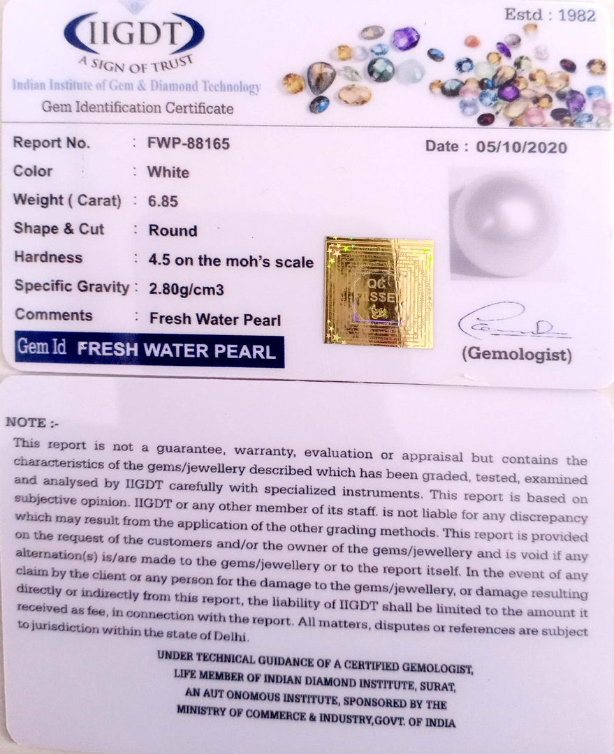 7.60 Ratti Fresh Water Pearl (277)