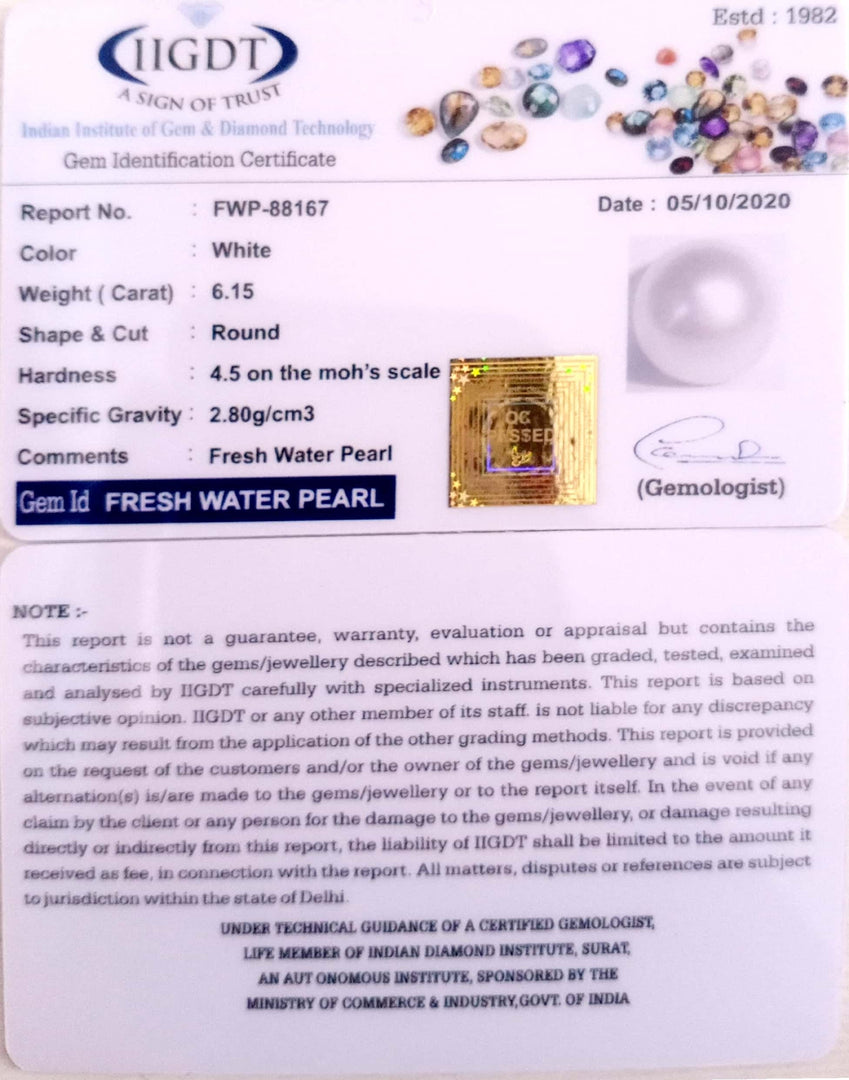 6.82 Ratti Fresh Water Pearl (277)