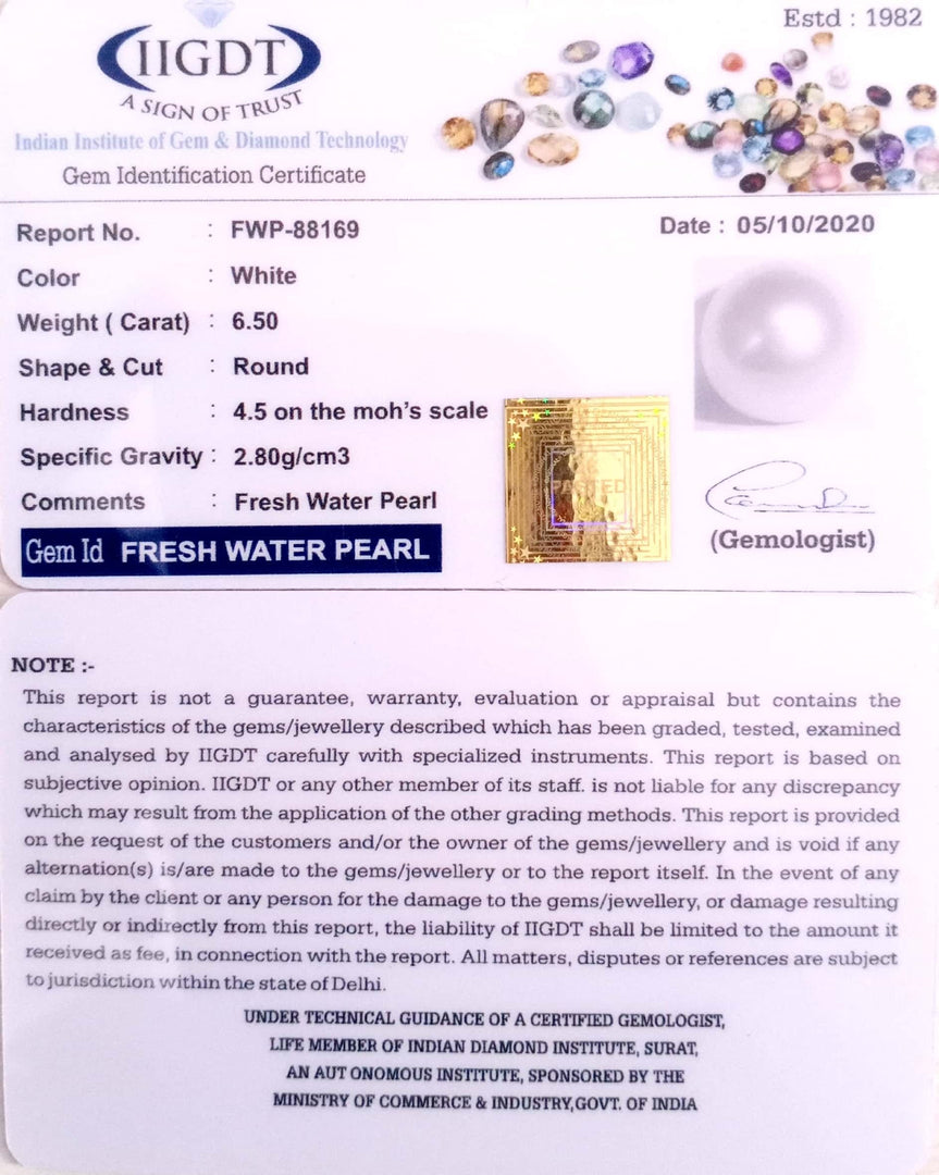 7.21 Ratti Fresh Water Pearl (277)